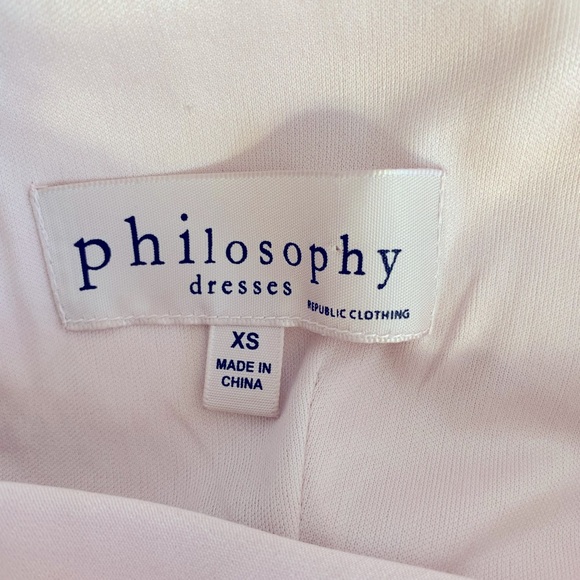 Philosophy Blush Pink Dress Sz XS - Picture 4 of 5